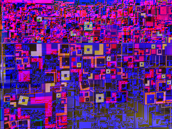 Glitched PNG image