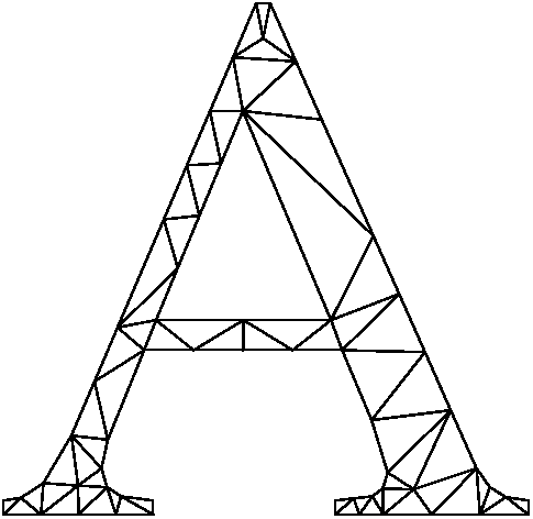 Constrained conforming Delaunay triangulation (CCDT)