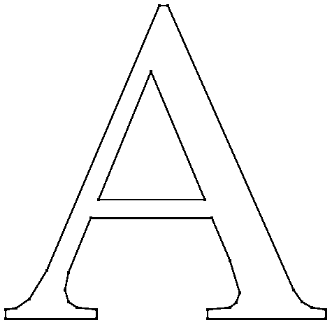 Planar Straight Line Graph (PSLG).