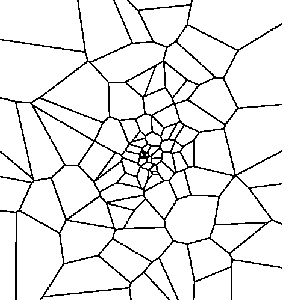 Voronoi diagram.