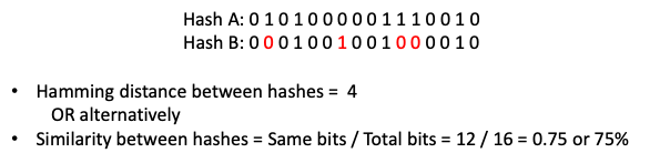 Comparing two bit strings