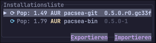 Install list (v0.5.0)