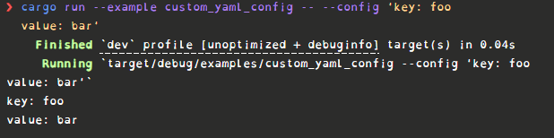 Custom Yaml Config Use Example