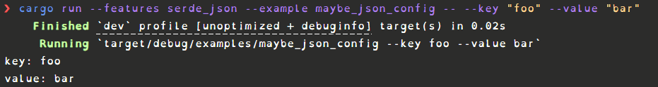 Maybe Json Config Flags Use Example