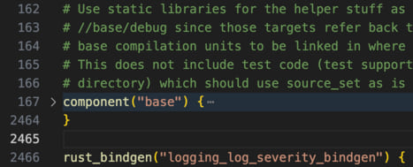 Code folding