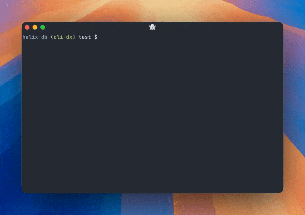 Helix CLI Demo