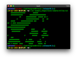 Cave ASCII Output