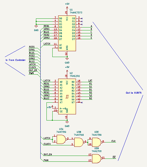 Latch circuit block diagram