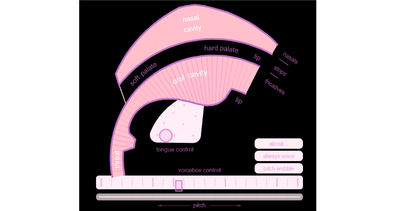 Pink Trombone screenshot