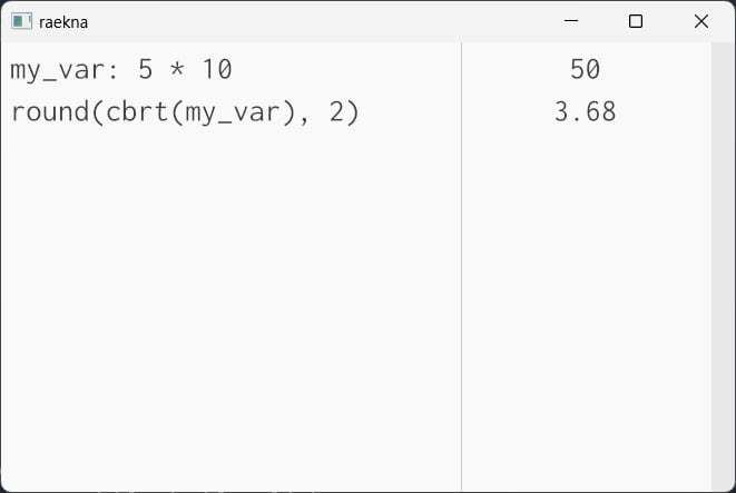 Application screenshot