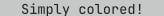 White text color in terminal