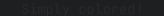 Dim black text color in terminal