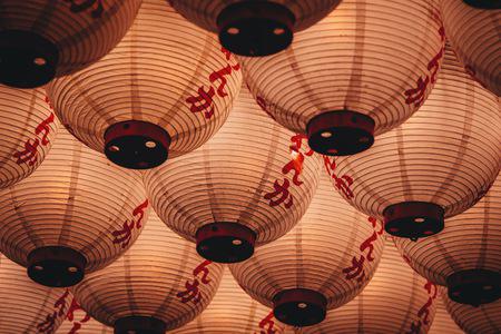 Hanging lanterns