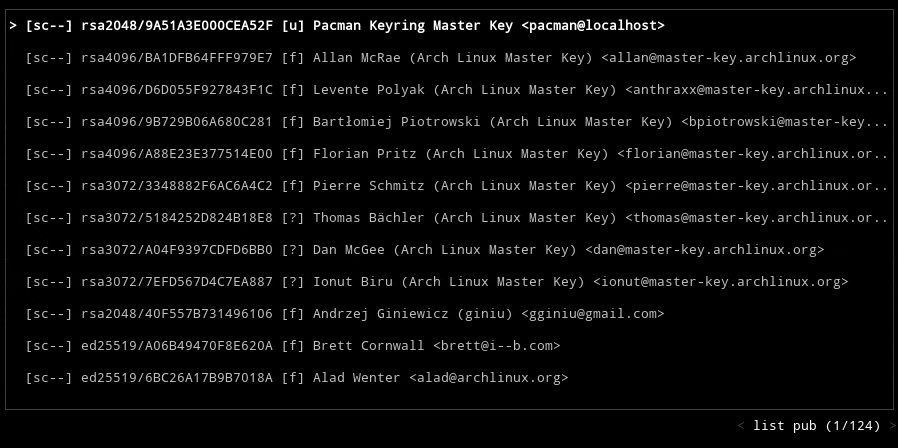 gpg-tui — command-line utility in Rust // Lib.rs