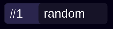 pseudo random erase method