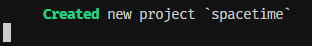 report::status output