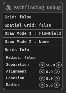 debug UI