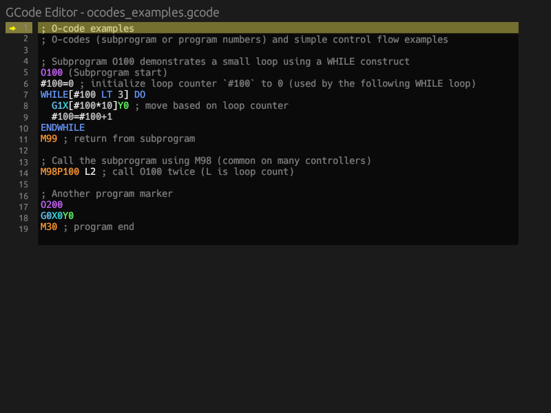 gcode_editor — Rust text editor // Lib.rs