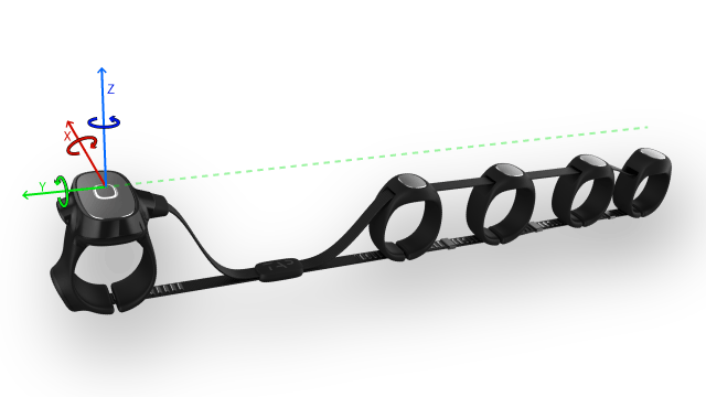 Tap Strap reference frame
