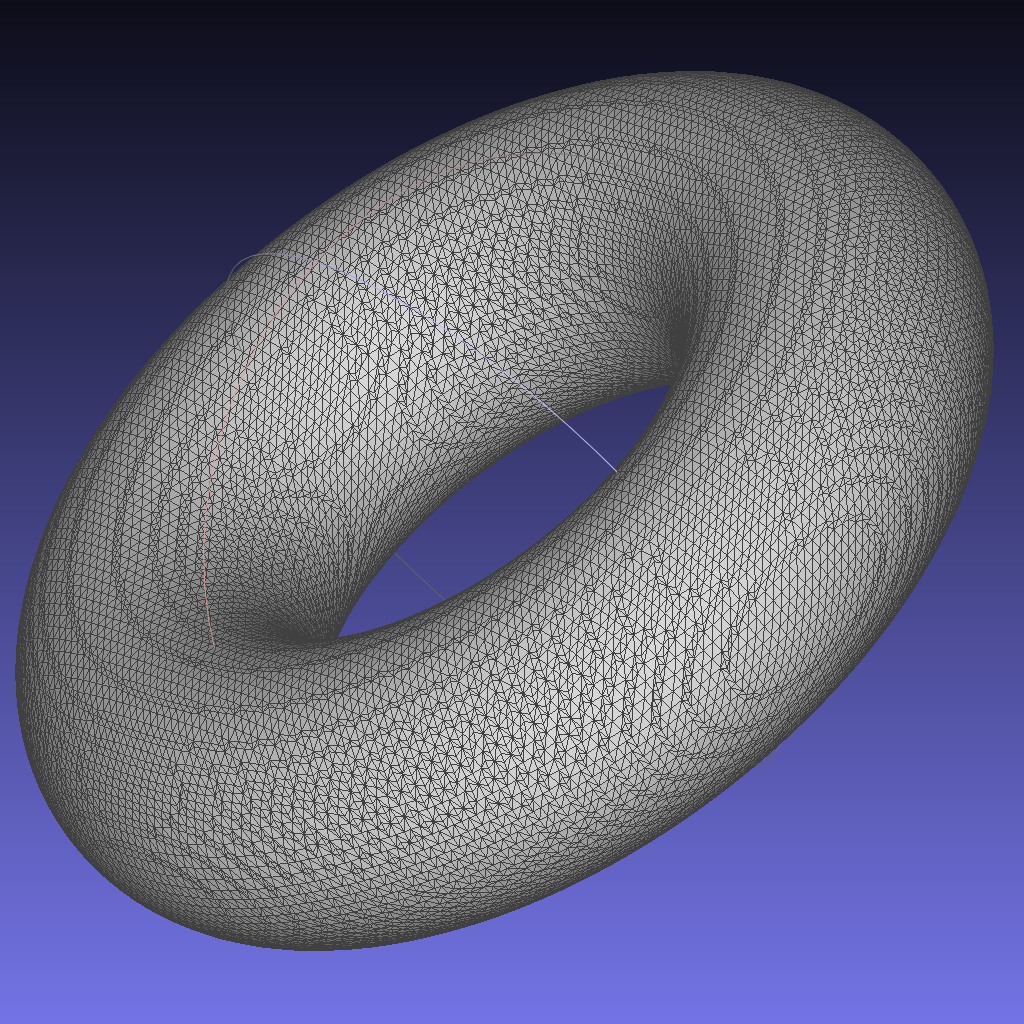 Torus rendered from SDF