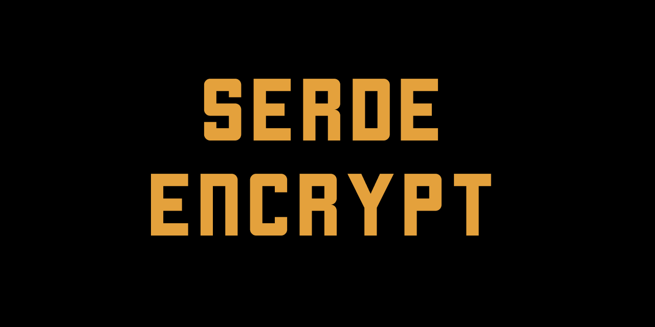 serde-encrypt logo