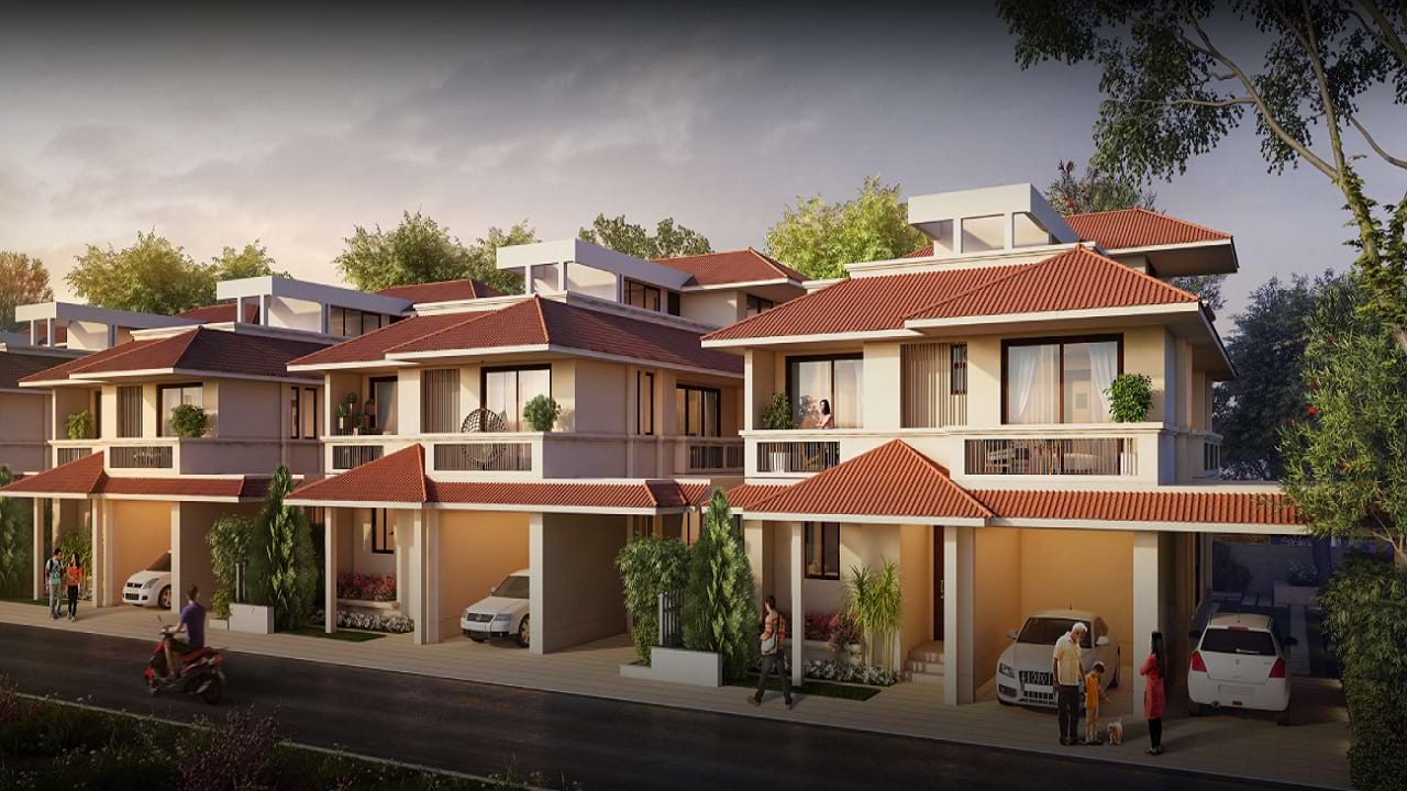 Adarsh Tranqville Luxury Villas For Sale In Hennur Road, Bangalore