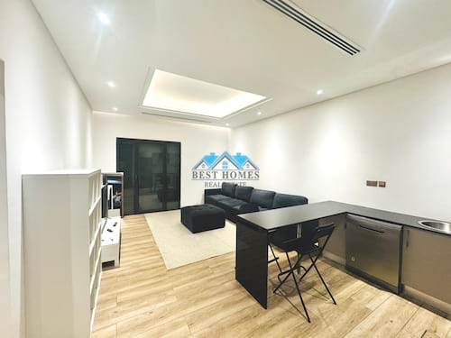 Fully Furnished One-Bedroom Apartment with an Open-Plan Kitchen in Salwa