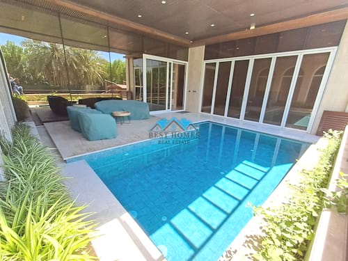 Luxury Fully Furnished 3 Master Bedrooms Ground Floor with Private Pool in Salmiya