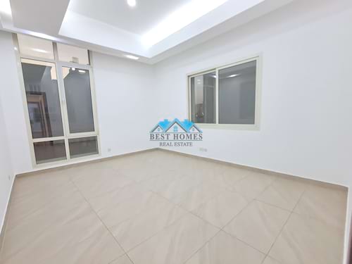 Spacious Four Bedrooms Floor with Balcony in Saqeeq Area