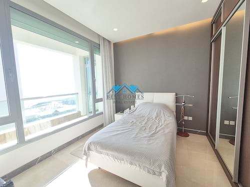 High End Quality Modern Furnished Penthouse Apartment with Panoramic Sea View in Salmiya