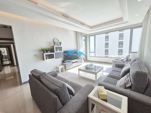 High End Quality Modern Furnished Penthouse Apartment with Panoramic Sea View in Salmiya