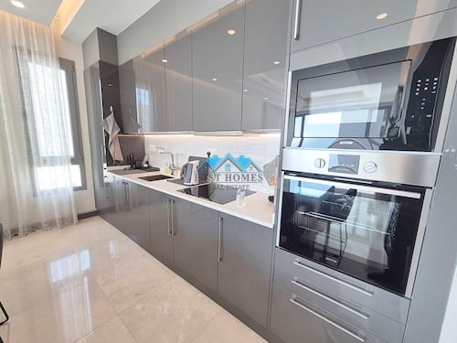 High End Quality Modern Furnished Penthouse Apartment with Panoramic Sea View in Salmiya
