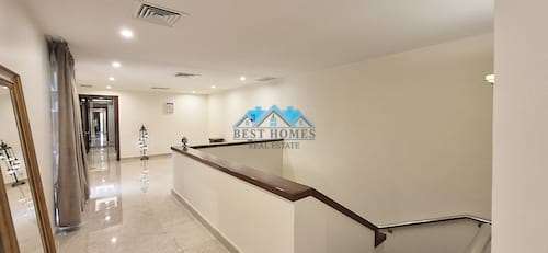 Brand New Morden 3 Bedrooms Semi Furnished Villa with Pool and Garden in Salwa