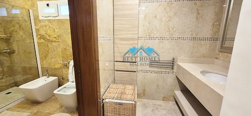 Brand New Morden 3 Bedrooms Semi Furnished Villa with Pool and Garden in Salwa