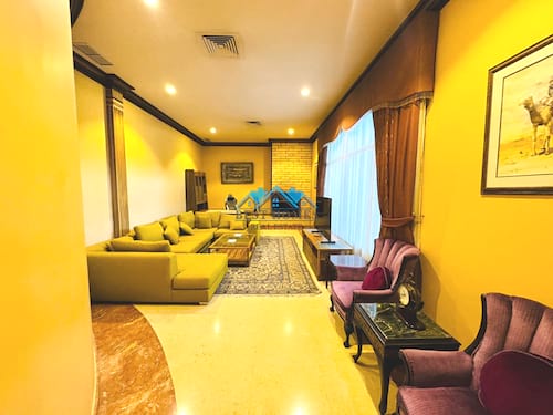4 Master Bedrooms Villa with Hige Private Garden in Abu Al Hassania
