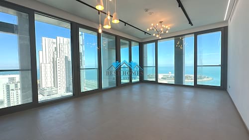 Full Sea View 3 Bedrooms Apartment in Hessah Al Mubarak