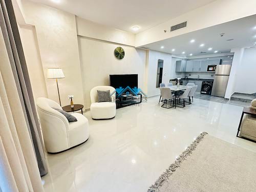 Furnished Brand New 03 Bedrooms Triplex in Salmiya 