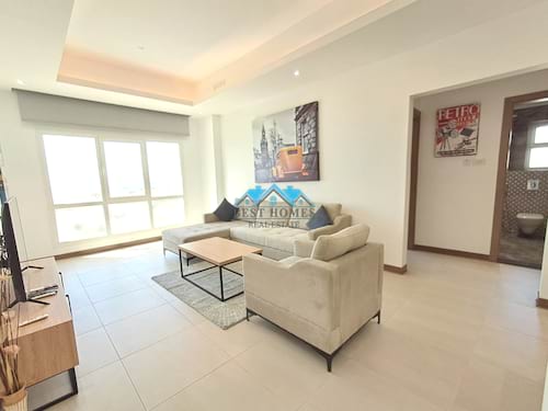 Elegant Fully Furnished 2 Bedroom Sea View Apartment in Fintas