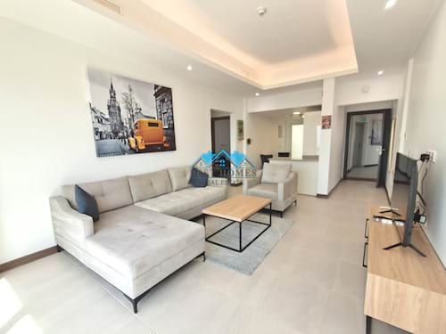 Elegant Fully Furnished 2 Bedroom Sea View Apartment in Fintas