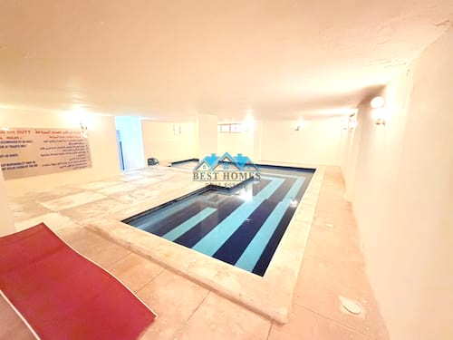 Modern 3 Bedroom Apartment with Pool in Salwa