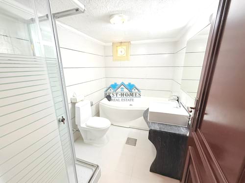 Modern 3 Bedroom Apartment with Pool in Salwa