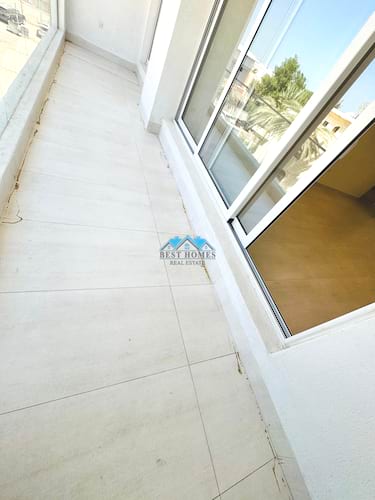 Modern Three-Bedrooms Apartment with Balcony in Salwa