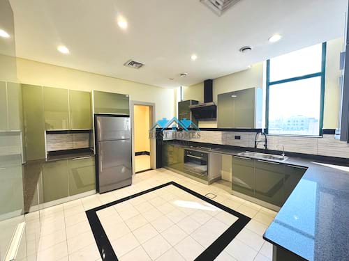 3 Bedrooms Floor Apartment in Abu al Hassania compound