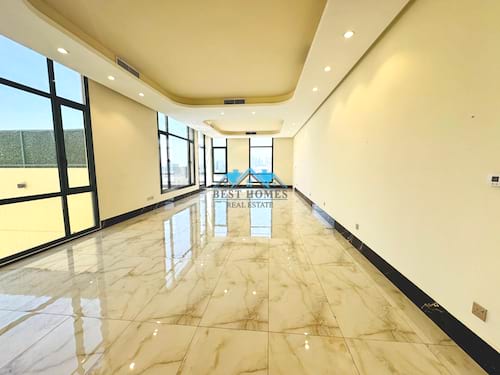 3 Bedrooms Floor Apartment in Abu al Hassania compound