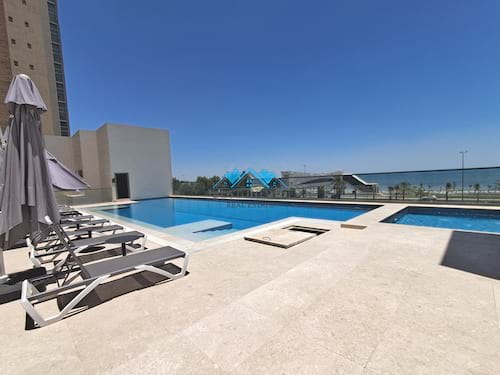 Brand New Modern 3 Bedrooms Apartment with Panoramic Sea View in Shaab