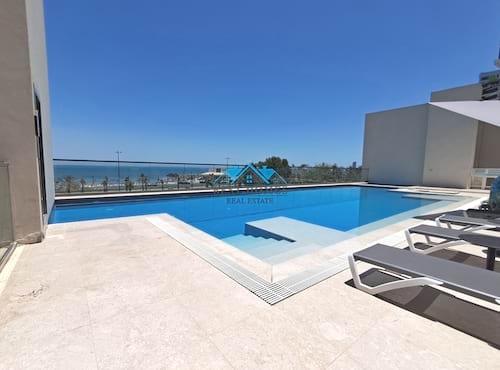 Luxury 3 Bedrooms Sea View Furnished Apartment with Premium Facilities in Shaab Al Bahri