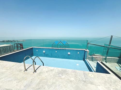 Luxury Seaview 3 Bedrooms Duplex Penthouse with Private Pool in Shaab