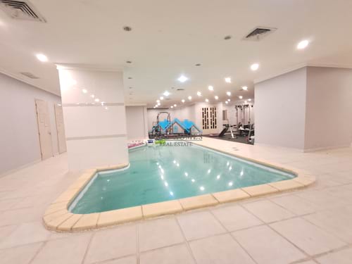 Modern 3 Bedrooms Apartment with Pool & Gym in West Mishref