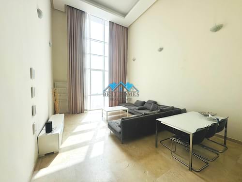 Seaview Fully Furnished Three Bedrooms Duplex Apartment in Salmiya