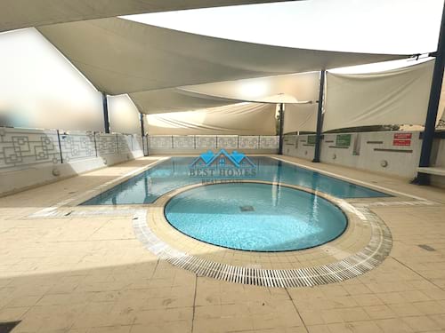 Seaview Fully Furnished Three Bedrooms Duplex Apartment in Salmiya